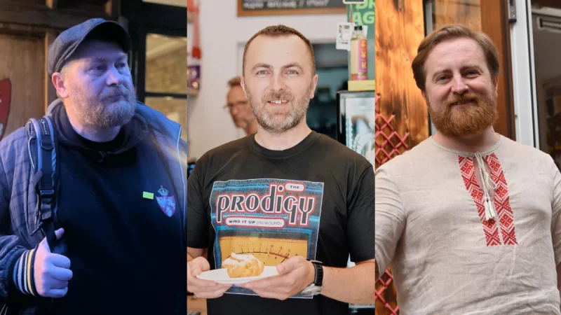 Бизнесмены из Гродно, которые работают в эмиграции: Андрей Мелешко, Евгений Скрабутан, Дмитрий Фурманов. Коллаж Hrodna.life