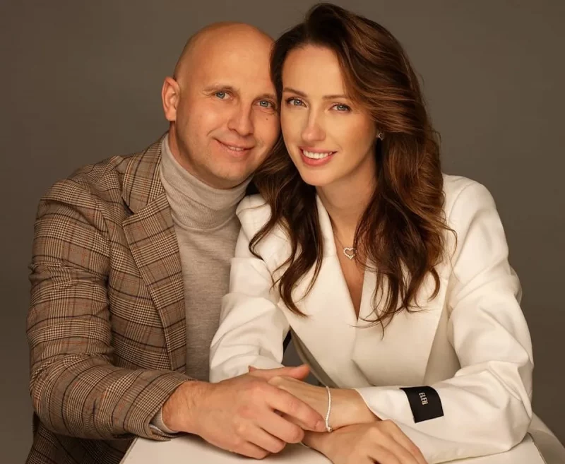 Врач акушер гинеколог Анна Каско с мужем в Варшаве