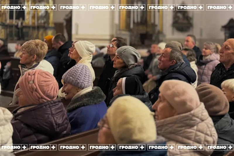 Реставрация алтаря в Фарном костеле. Фото: Гродно Плюс