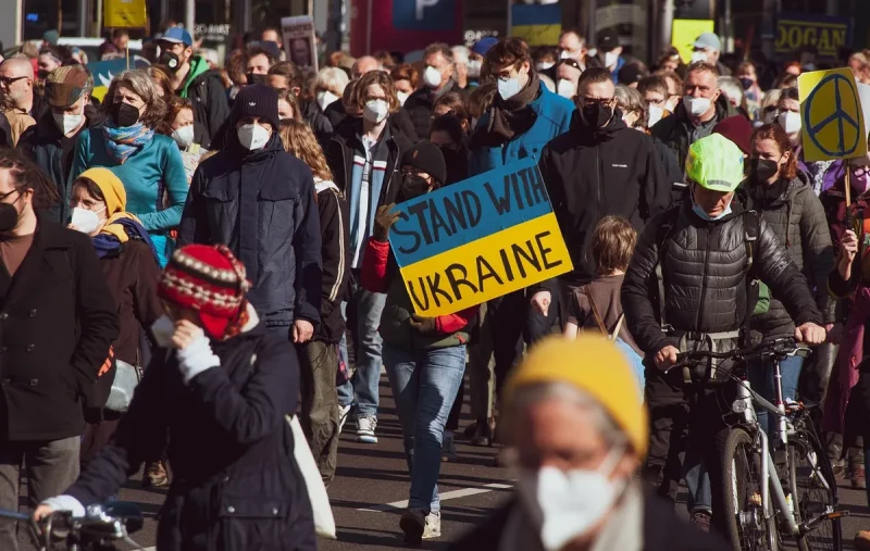 На войне в Украине умер гродненец. Он воевал за Россию Акция в поддержку Украины.