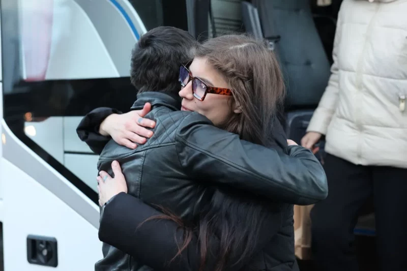 Встреча политзаключенных 13 декабря 2025 года. Фото: Вясна