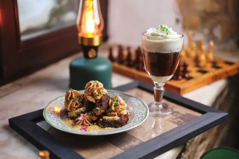 Десерт-мишка и кофе с тапиокой. Появились первые сеты к Gastrofest.Кофе в Гродно 