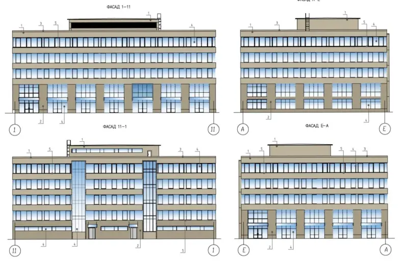 Другі план рэканструкцыі Дома быту, які прапанаваў Сямашка