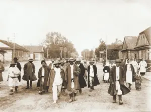 В Гродненской губернии был тайный язык, который не понимала даже полиция. Рассказываем о лаборях Жители Яново в начале ХХ века. Среди них были лабори