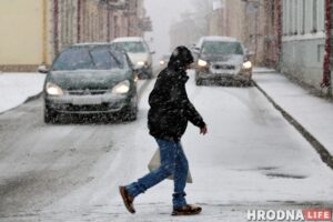 190 гродненцев в день травмируются в морозы