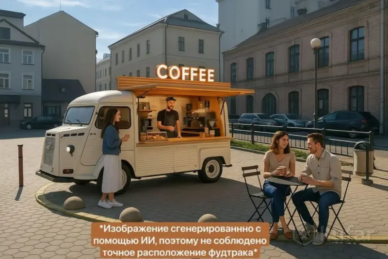 На парковке возле Советской в Гродно может появится еще один фудтрак фудтрак