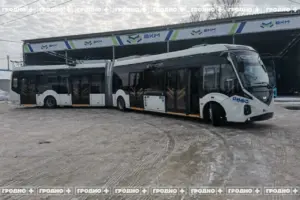 В Гродно появятся новые троллейбусы-"гармошки" с Wi-Fi В Гродно появятся новые троллейбусы-"гармошки" с Wi-Fi