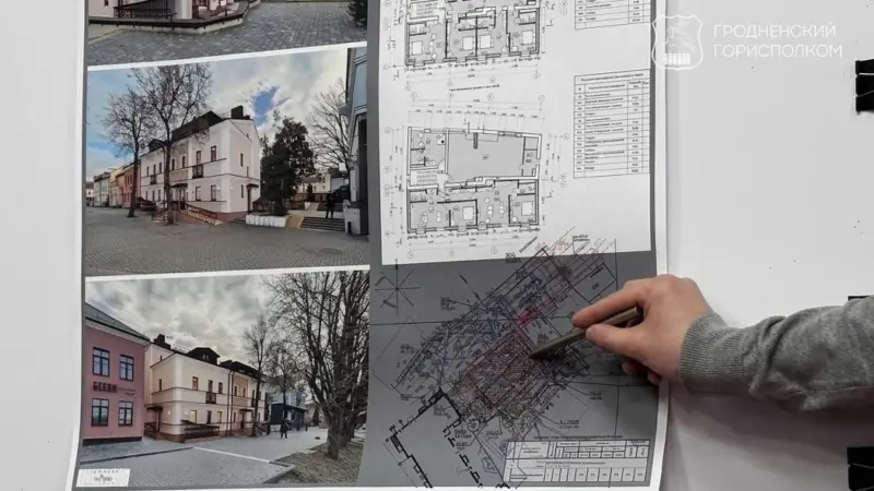 Здание в “тусовочном” дворике на Большой Троицкой в Гродно отреставрируют и “добавят объемы”