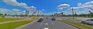 В Гродно построят Дом правосудия - в том числе за счет штрафов Улица Дубко. Фото: Яндекс.Карты