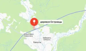 На трассе М6 в области измерят уровень шума Деревня Островцы на карте. Скриншот: Яндекс.Карты