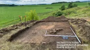 Находки в "Замке Кмиты". Фото: Институт истории НАН Беларуси