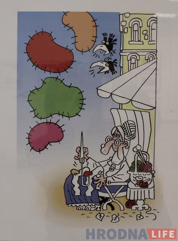 Беларуска-шведская выстава экалагічнай карыкатуры адкрылася ў Гродне Беларуска-шведская выстава экалагічнай карыкатуры адкрылася ў Гродне