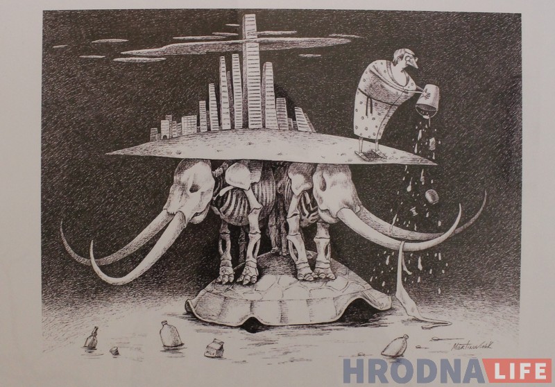 Беларуска-шведская выстава экалагічнай карыкатуры адкрылася ў Гродне Беларуска-шведская выстава экалагічнай карыкатуры адкрылася ў Гродне