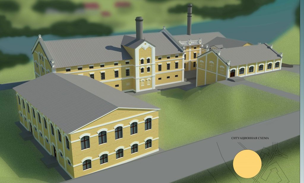 Гродзенец распрацаваў архітэктурны праект рэстаўрацыі піўзавода: з музеем, хостэлам і рэстаранам
