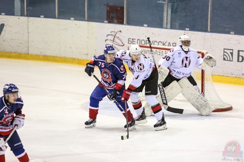 Хакеісты "Нёмана" працягваюць пераможную серыю. На гэты раз абыграны "Металург" Хакеісты "Нёмана" працягваюць пераможную серыю. На гэты раз абыграны "Металург"