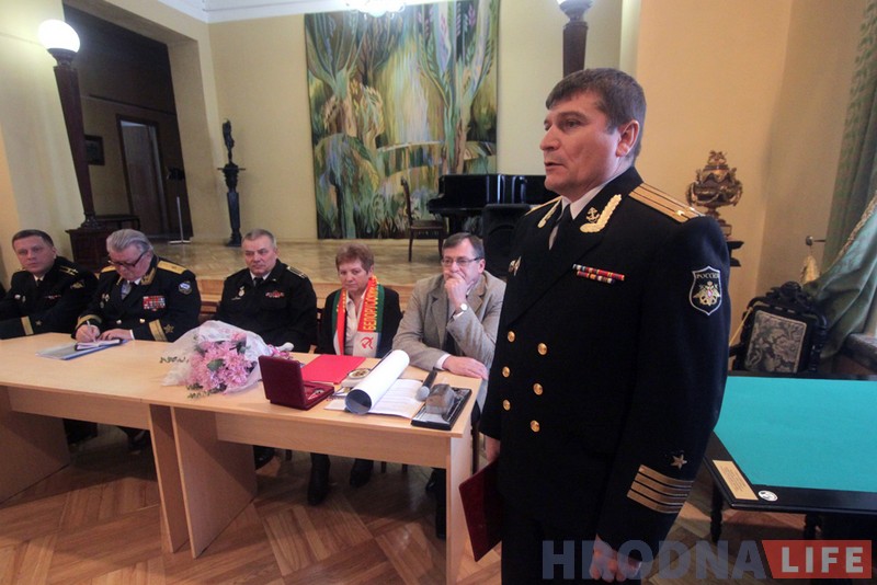 Расійскі ордэн Мужнасці перадалі ў гродзенскі музей Расійскі ордэн Мужнасці перадалі ў гродзенскі музей