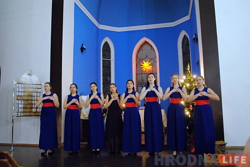 Напярэдадні Раства гродзенскія лютэране сабраліся ў кірсе Напярэдадні Раства гродзенскія лютэране сабраліся ў кірсе