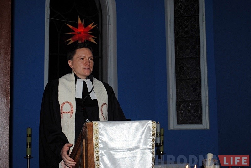 Напярэдадні Раства гродзенскія лютэране сабраліся ў кірсе Напярэдадні Раства гродзенскія лютэране сабраліся ў кірсе