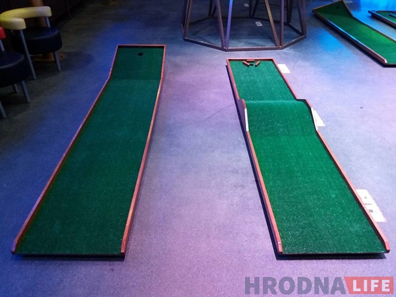 У Моладзевым цэнтры "Гродна" прайшла прэзентацыя міні-гольфа У Моладзевым цэнтры "Гродна" прайшла прэзентацыя міні-гольфа