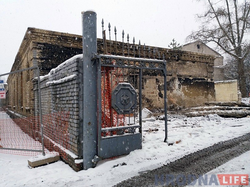 Закінуты будынак вайсковага шпіталю прывядуць у парадак Закінуты будынак вайсковага шпіталю прывядуць у парадак