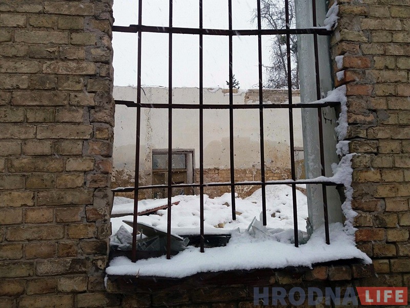 Закінуты будынак вайсковага шпіталю прывядуць у парадак Закінуты будынак вайсковага шпіталю прывядуць у парадак