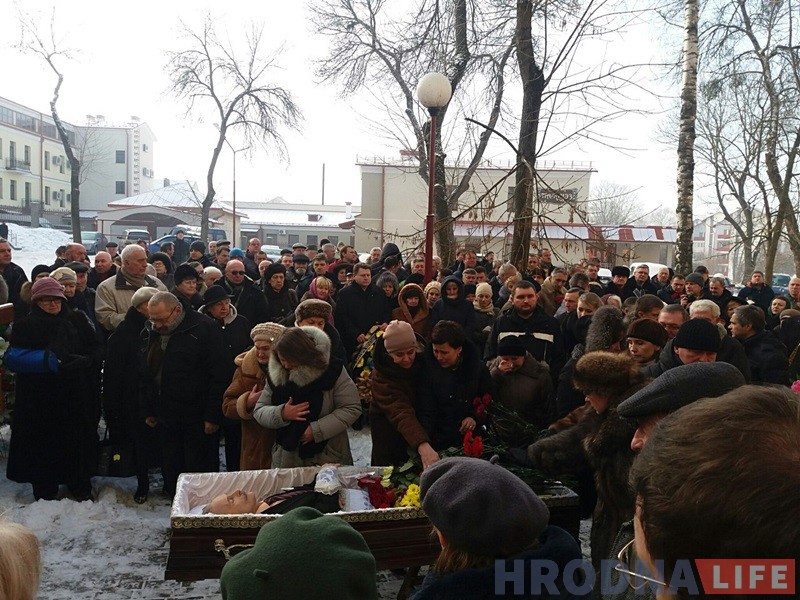 Гродна развітваецца з краязнаўцам Віктарам Саяпіным Гродна развітваецца з краязнаўцам Віктарам Саяпіным