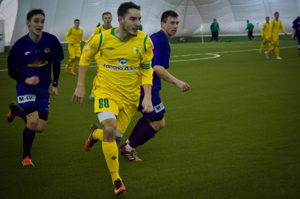 У таварыскай гульні "Нёман" разграміў "Ліду"