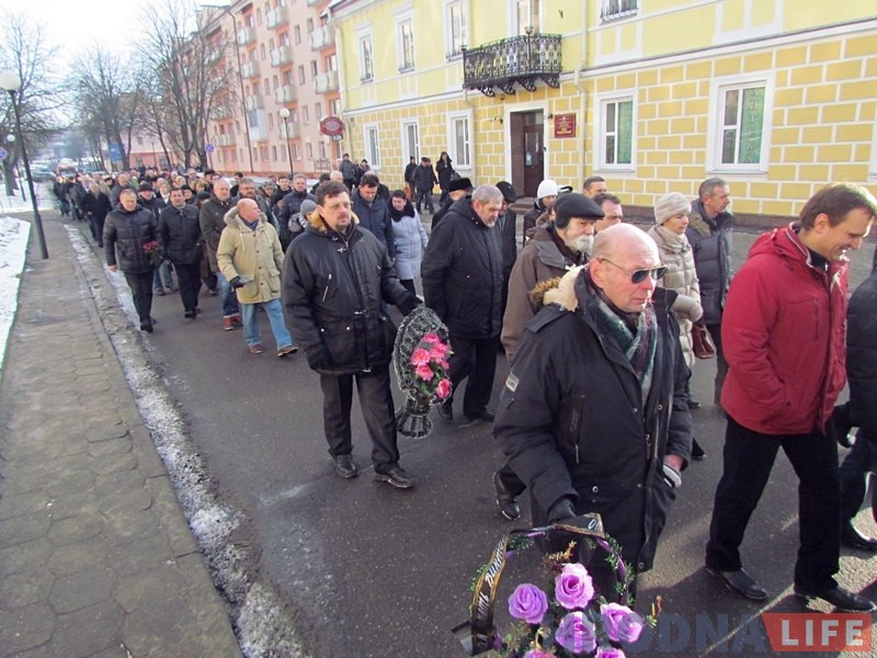 Гродна развітваецца з краязнаўцам Віктарам Саяпіным Гродна развітваецца з краязнаўцам Віктарам Саяпіным
