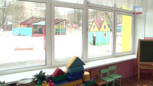 Як працуе зімой першы ў Гродне энергаэфектыўны дзіцячы садок