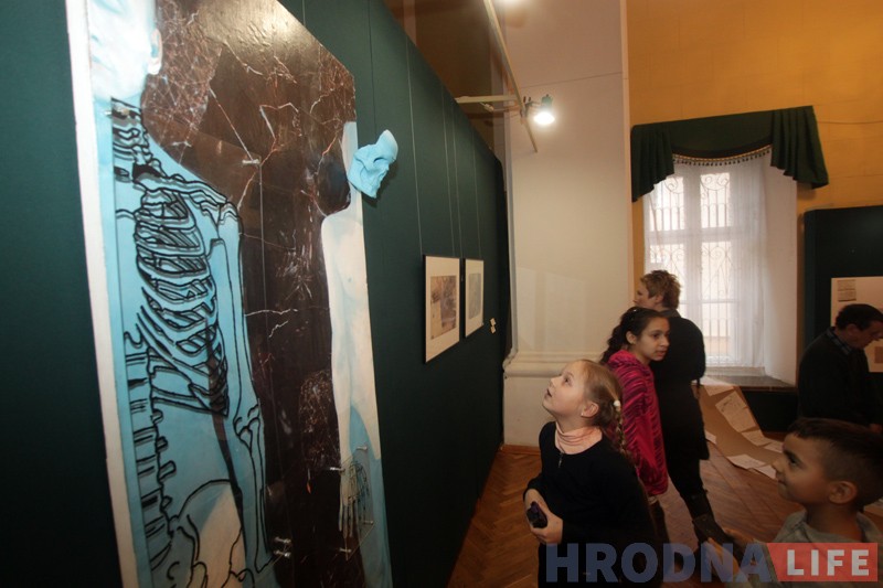 Сучаснае мастацтва прадставілі ў Новым Замку Сучаснае мастацтва прадставілі ў Новым Замку