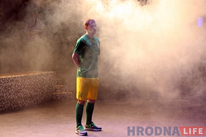 "Нёман" сустрэўся з заўзятарамі і прэзентаваў форму новага сезона "Нёман" сустрэўся з заўзятарамі і прэзентаваў форму новага сезона