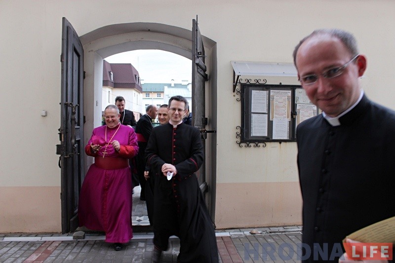 "Тут я ўбачыў рэальнасць каталіцкага касцёла". Апостальскі нунцый пра прыезд у Гродна "Тут я ўбачыў рэальнасць каталіцкага касцёла". Апостальскі нунцый пра прыезд у Гродна