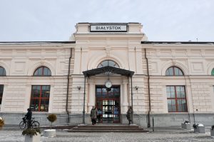 Чыгуначны вакзал у Беластоку закрыюць на вялікі рамонт. Частку будынка зруйнуюць