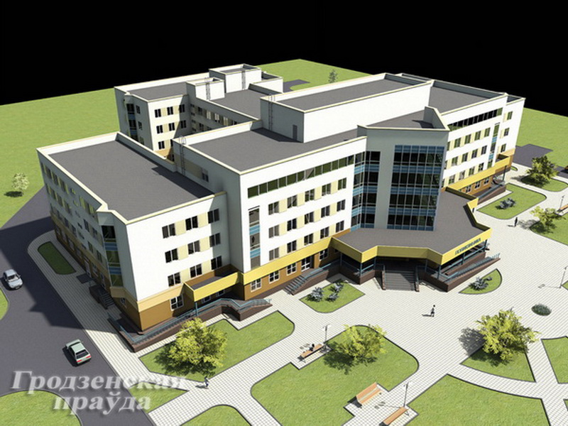 У паліклініцы-даўгабудзе на Вішняўцы пачаліся ўнутраныя працы У паліклініцы-даўгабудзе на Вішняўцы пачаліся ўнутраныя працы