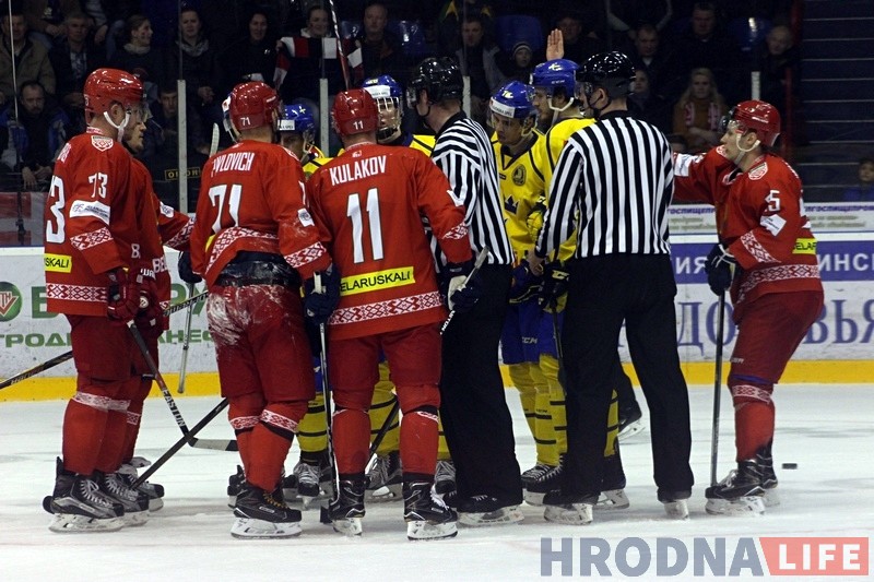 Зборная Беларусі пацярпела ў Гродне другую паразу ад Швецыі Зборная Беларусі пацярпела ў Гродне другую паразу ад Швецыі
