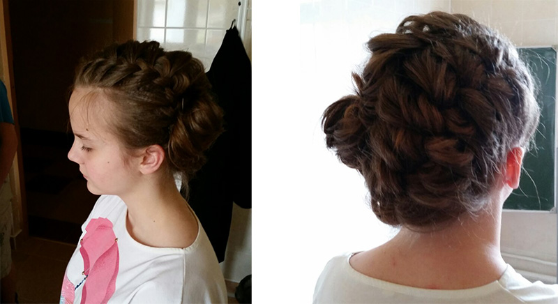 “Памперсы - класна, толькі чалавечых зносін імі не заменіш”. Валанцёрка Ірэна Лабачэўская знаёміць выхаванцаў дзіцячага дома з прафесіяй цырульніка