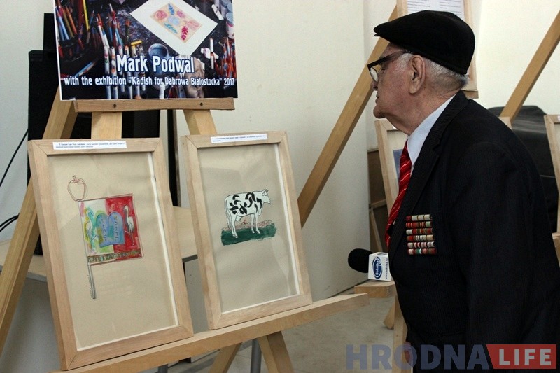 Амерыканскі мастак у гродзенскай сінагозе праз карціны распавёў аб забытых польскіх яўрэях Амерыканскі мастак у гродзенскай сінагозе праз карціны распавёў аб забытых польскіх яўрэях