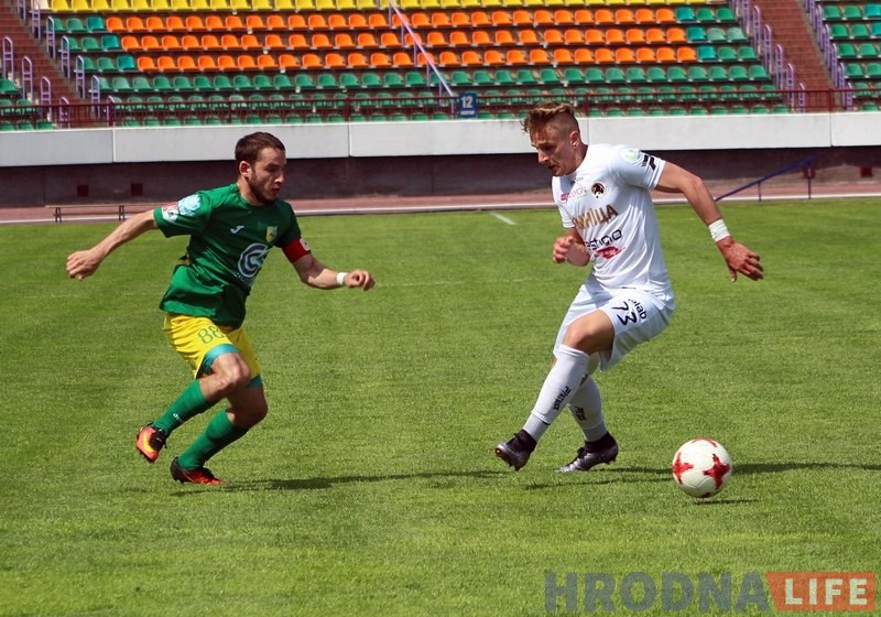 Дубль Савіцкага дапамог "Нёману" атрымаць перамогу над "Крумкачамi" Дубль Савіцкага дапамог "Нёману" атрымаць перамогу над "Крумкачамi"