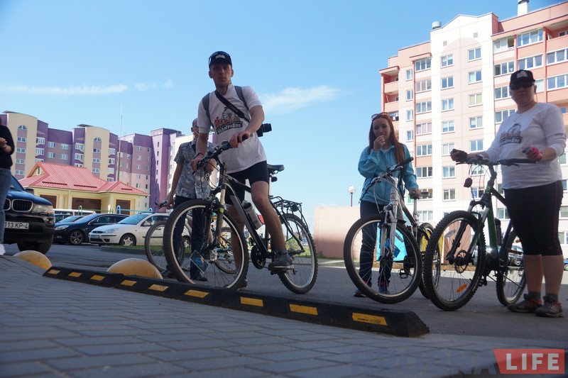 На ровары ездзіць балюча: “Антыбар’ер” праверыў Альшанку на даступнасць