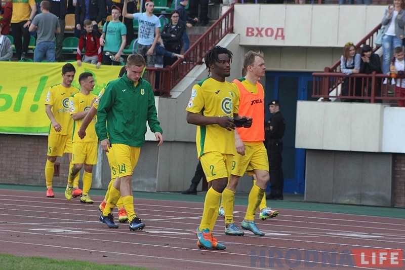 Камерунскі гулец "Нёмана" Абуна: "Магчыма, дзякуючы працы ў Гродне, мяне зноў выклічуць у зборную"