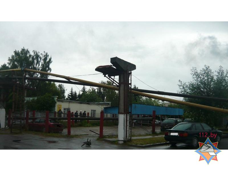 У выніку ДТЗ на «Краснасельскбудматэрыялах» увесь пасёлак застаўся без гарачай вады