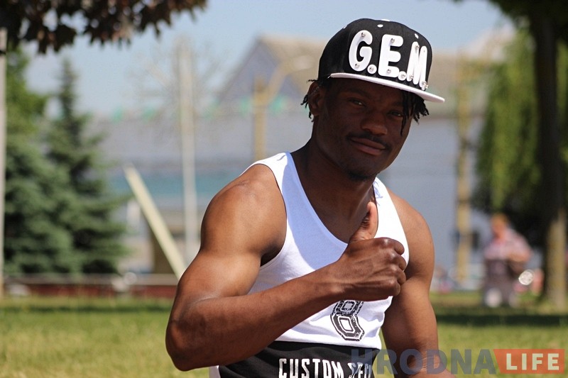 Камерунскі гулец "Нёмана" Абуна: "Магчыма, дзякуючы працы ў Гродне, мяне зноў выклічуць у зборную"