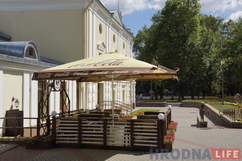 Летнія пляцоўкі Гродна: дзе пасядзець на свежым паветры