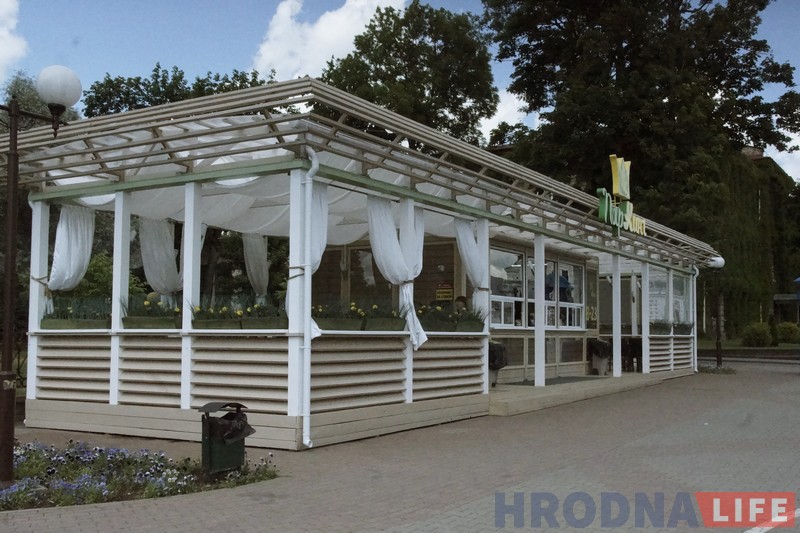 Летнія пляцоўкі Гродна: дзе пасядзець на свежым паветры