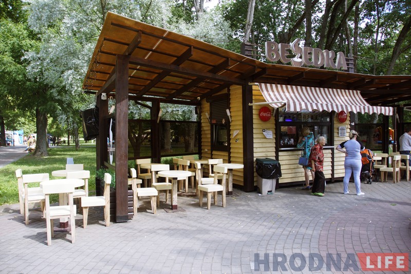 Летнія пляцоўкі Гродна: дзе пасядзець на свежым паветры