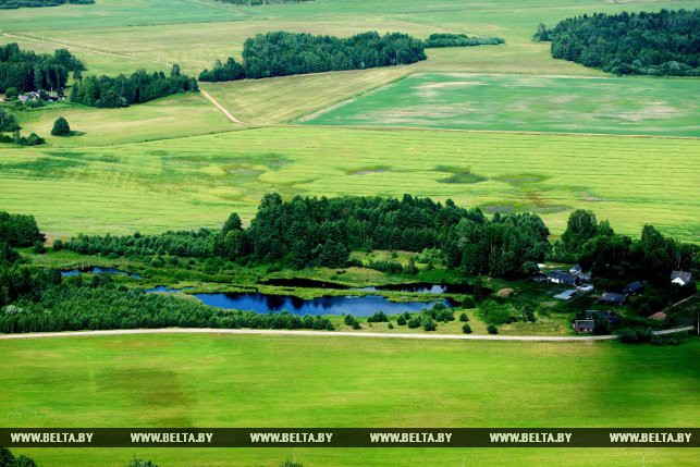Фотарэпартаж: Гродзеншчына з вышыні птушынага палёту