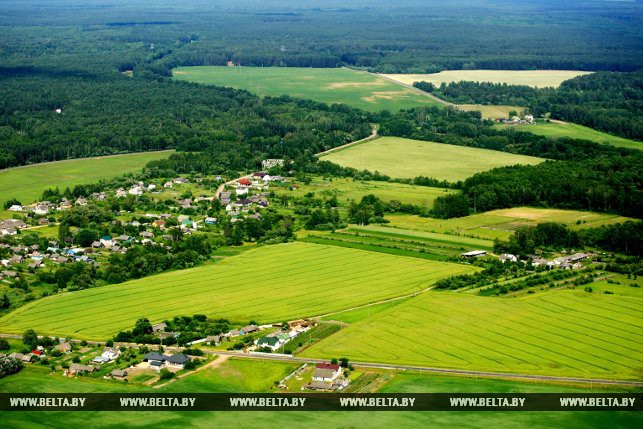 Фотарэпартаж: Гродзеншчына з вышыні птушынага палёту