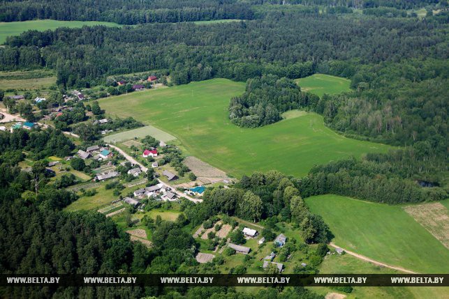 Фотарэпартаж: Гродзеншчына з вышыні птушынага палёту
