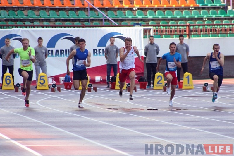 У Гродне стартаваў чэмпіянат Беларусі па лёгкай атлетыцы У Гродне стартаваў чэмпіянат Беларусі па лёгкай атлетыцы