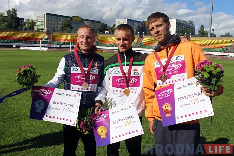 У Гродне стартаваў чэмпіянат Беларусі па лёгкай атлетыцы У Гродне стартаваў чэмпіянат Беларусі па лёгкай атлетыцы